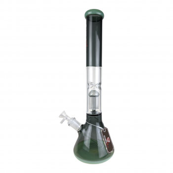 18" 5mm Chill Glass ColorT Tree Perc Beaker WP 14F [JLA-03]